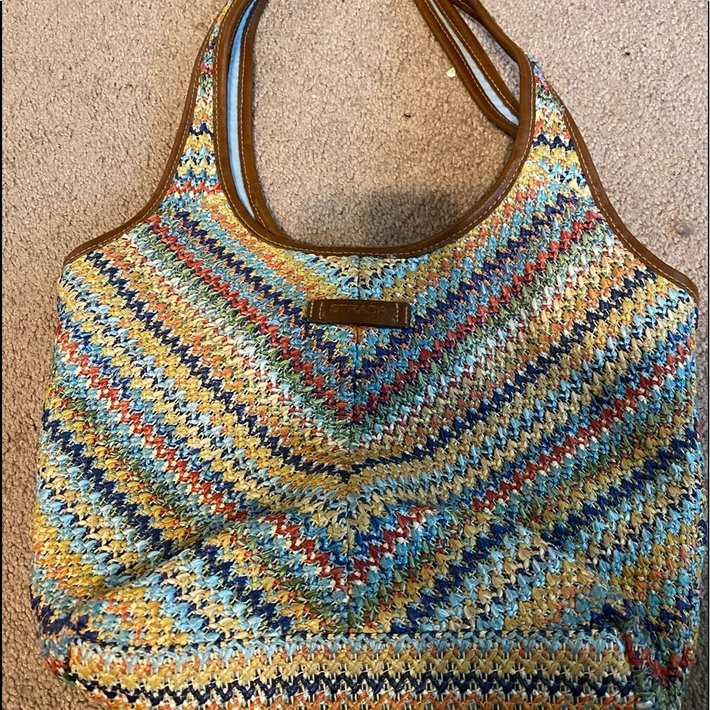 Strada Woven Multi Color Bag